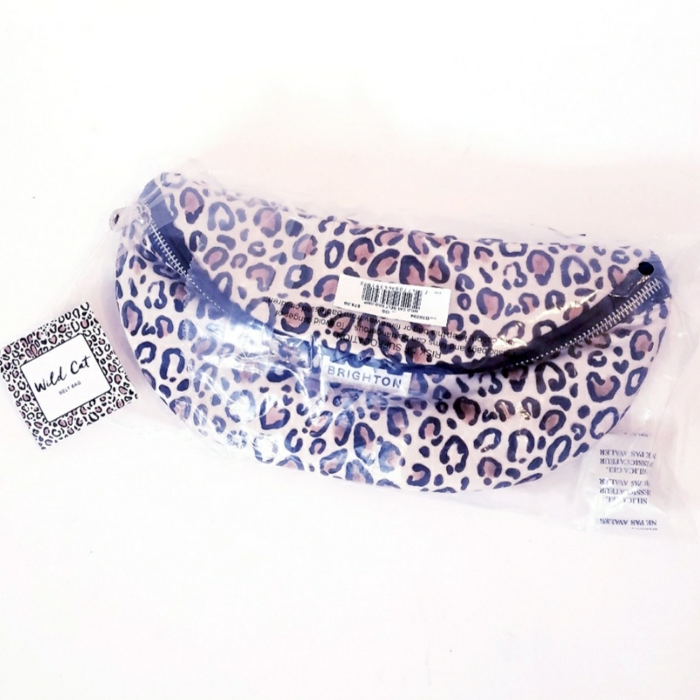 Brighton Love Leopard Print Pouch